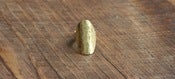 Image of Big Oval forge Brass ring