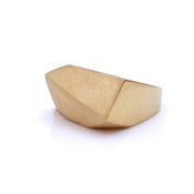 Image of Facet Ring _ Gold