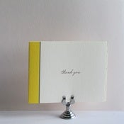 Image of Thank You in Yellow