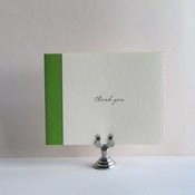 Image of Thank You in Green