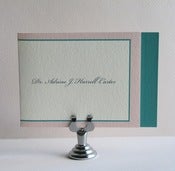 Image of Personal Folded Notes-Pink and Green