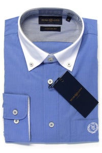 Image of HENRI LLOYD LUNDY BLUE SHIRT