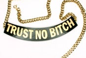 Image of Trust No Bitch Necklace