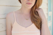 Image of gold cast necklace
