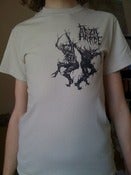 Image of T-shirt sand/charcoal/red(girly)