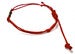 Image of Red String Bracelet with Three Circles Charm