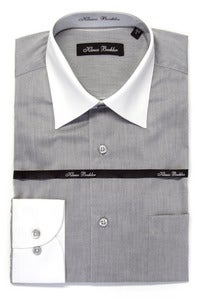 Image of KLAUSS KL7452 LIGHT GREY SHIRT