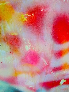 Image of Red and Pink Graffiti 3