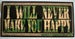 Image of Result Boardwear Never Make You Happy Sticker
