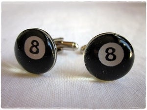 Image of Eight Ball cufflinks