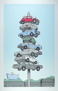 Image of Berwyn Spindle Art Print