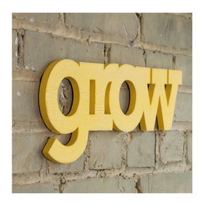 Image of Grow block sign