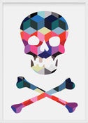 Image of cubic skull one - A3