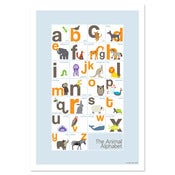 Image of Animal Alphabet Poster