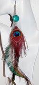 Image of "JOy" Feather Earrings