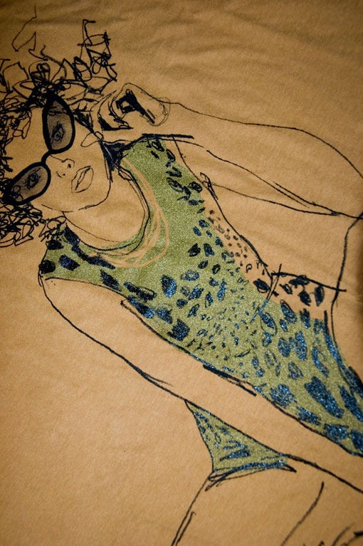 Image of Leopard Gold Oversized
