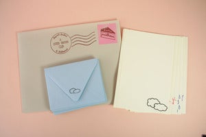 Image of Stormy Weather Signed, Sealed, Delivered Stationery Set 