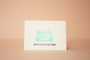 Image of You're just my type