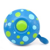 Image of picots sur bleu- polka dots on blue