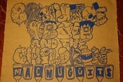 Image of Bobby Joe Ebola Silkscreened "Meat Mess" Large Back Patch