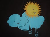 Image of Black Sun/Cloud Tote Bag