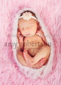 Image of Fuzzy Mohair Newborn Cocoon Bowl