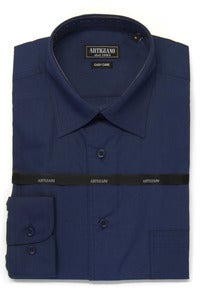Image of ARTIGIANO CR706 NAVY SHIRT