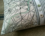Image of 'London town' cushion