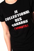 Image of T-SHIRT "Je collectionne des canards (vivants)"