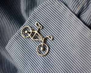 Image of Sterling Silver Bike Cuff Links