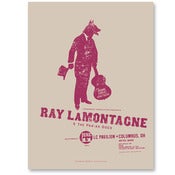 Image of Ray LaMontagne Screenprinted Poster