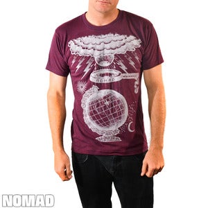 Image of Globe - Tri Blend Cranberry