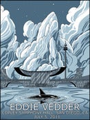 Image of Eddie Vedder Copley Symphony Hall Poster 2