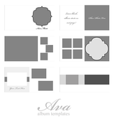 Image of DTP Ava Album Templates