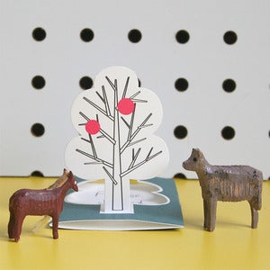 Image of Set of 5 Little Tree Cards
