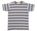 Image of Melange Yarn Dye Heather Brown / Chambray Surf Punk Tee