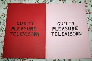 Image of 'Guilty Pleasure Television' Zine