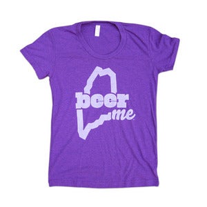 Image of BeerME T-Shirt (Womens - Orchid)