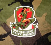 Image of Blitz Dames Large Vinyl Sticker