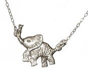 Image of Olia Lucky Elephant Necklace
