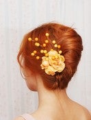 Image of Garden of Whimsy - Persimmon Clip