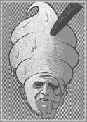 Image of 'Ice-Pope' Screenprint (A3)