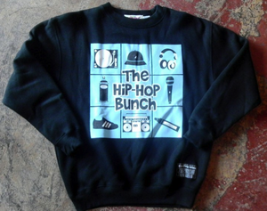 Image of HIP-HOP BUNCH CREW-NECK
