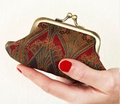 Image of Art Nouveau Kitty mini purse