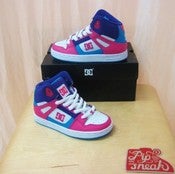 Image of DC - Rebound - White/Crazy Pink/Turquoise