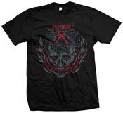 Image of Abandon All T-shirt Red Print