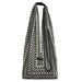 Image of Shoulder Jogi Bag - Black/White Geometric