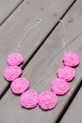 Image of Rosie Statement Necklace (8 rosies)