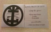 Image of Children Of God "Coup de Grace" 7"