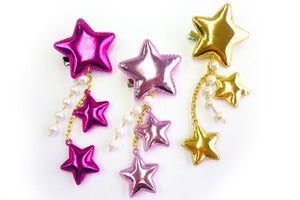 Image of Metallic Milky Way Clip/Brooch 